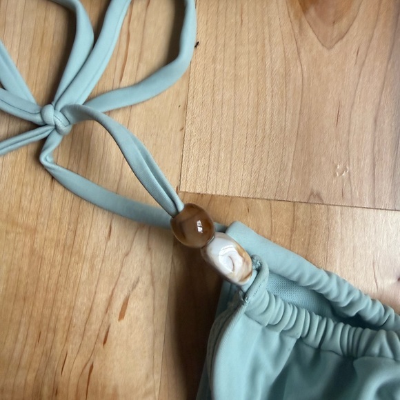 Light Blue String Bikini Set - Picture 2 of 5